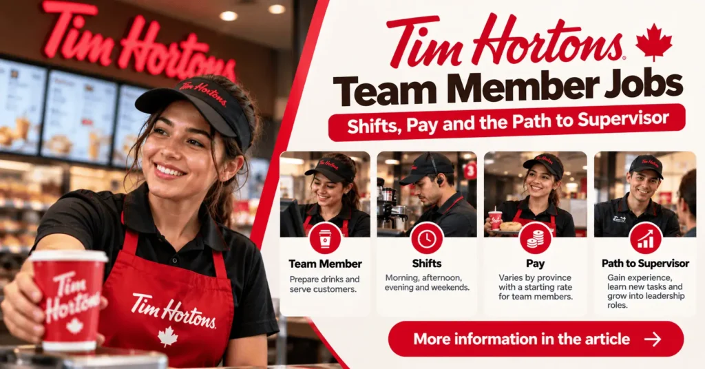 Tim Hortons Team Member Jobs: Shifts, Pay and the Path to Supervisor